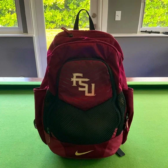 Nike Bags Nike Fsu Football Seminoles Team Edition Sports Max Air Backpack Large Used Poshmark